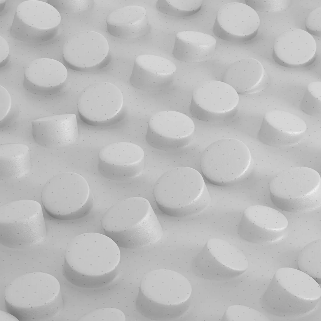 White soft cylinders, collider deformer study